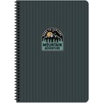 Keskin 385610 Outdoor A4 Karton Kapak Spiralli 80 Yaprak Düz Defter
