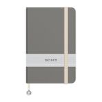 Keskin 9*14 96 Yp.çizgili Ciltli Bond Defter - Gri