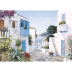 Keskin Color 1000 Parça Puzzle Yap boz Akdeniz Evleri 68x48 Keskin Color Puzz
