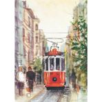 Keskin Color 1000 Parça Puzzle Yap boz İstiklal Caddesi Tramvay 68x48 Keskin Color Puzz