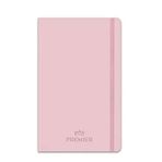 Keskin Color 13x21 96 Yaprak Çizgili Ciltli Premier - Pembe Defter
