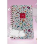 Keskin Color 13X21 Cm Çizgisiz 96 Yaprak Sert Karton Kapak Telli Defter 60 Gr Beyaz Kağıt,SYF8693043171572KREM