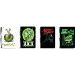 Keskin Color 140400-11 Spiralli Rick And Morty A6 80 Yaprak Çizgili 36'lı Not Defteri