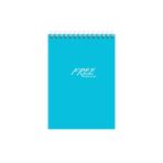 Keskin Color 145005-99 A4 80 Yaprak Kareli Free Office Spiralli Not Defteri-mavi