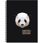 Keskin Color 16.5X22.5 Çizgili Jungle Panda Defter