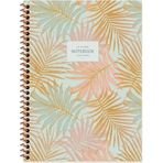 Keskin Color 16.5X22.5 Çizgili La Plume Leaves - Turuncu Defter