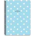 Keskin Color 16.5x22.5 Çizgili Puantiye - Mavi Defter