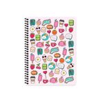 Keskin Color 16.5x22.5 Çizgili Sweet Fun - Pembe Defter