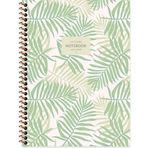 Keskin Color 16.5X22.5 Düz Defter La Plume Leaves - Yeşil Defter