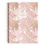 Keskin Color 16.5X22.5 Düz La Plume Leaves - Kahve Defter