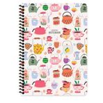 Keskin Color 16.5x22.5 Kareli Coffee - Beyaz Defter
