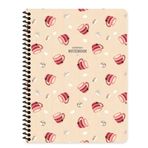 Keskin Color 16.5x22.5 Kareli Coffee - Turuncu Defter