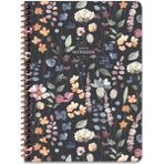 Keskin Color 16.5X22.5 Kareli Defter Çiçek 80 Yaprak