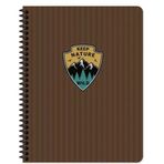 Keskin Color 16.5X22.5 Kareli Outdoor - Kahverengi Defter