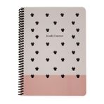 Keskin Color 16,5x22,5 cm 80 Yaprak Disney İconic Forever Çizgili Defter