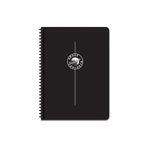 Keskin Color 16x22 cm 80 Yaprak Çizgisiz Plastik Kapak Telli 60 gr Beyaz Sayfa Defter