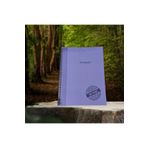 Keskin Color 16x22 CM ÇİZGİSİZ HAFİF KAĞIT 80 YAPRAK TELLİ DEFTER KARTON KAPAK 60 GR İVORY KAĞIT (MOR)