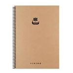 Keskin Color 17x24 100 Yp Çizgili Spiralli Sert Kapak La Plume Viking Defter