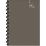 Keskin Color 17x24 CM ÇİZGİSİZ 96 SAYFA TELLİ SERT KARTON KAPAK DEFTER (KAHVERENGİ)