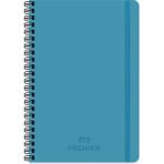 Keskin Color 17X24 Kareli Spiralli Premier Mavi Defter