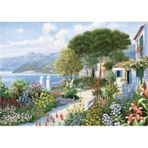 Keskin Color 2000 Parça Puzzle Yap boz Renkli Bahçe 68x96 Keskin Color Puzz