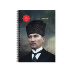 Keskin Color 2023 Yılı Günlük Spiralli Ajanda Atatürk Başkomutan 17X24 Cm