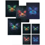Keskin Color 20x25 cm 80 Yaprak Çizgili Butterfly Defter