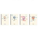 Keskin Color 20x28 100 Yp Kareli Sert Kapak La Plume Balloons Defter