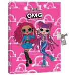 Keskin Color 310210-79 Lol Omg Kilitli 14x20 cm 104 Yaprak Hatıra Defteri
