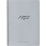 Keskin Color 320341-99 Free Platinum A4 Çizgili 100 Yaprak Defter