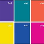 Keskin Color 321851-99 A4 80 Yaprak Çizgili Plastik Kapak Dikişli Cool 12'li Defter