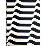 Keskin Color 4 Kareli + 2 Çizgili Ayraçlı A4 Konulu Defter Sarı
