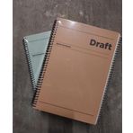 Keskin Color 410521-99 17x24 cm 80 Yaprak Çizgili Hafif Kağıt Sert Karton Kapak Draft 6'lı Not Defteri