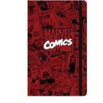 Keskin Color 413701-70 Marvel Lastikli Ciltli 13x21 cm 80 Yaprak Çizgili Not Defteri