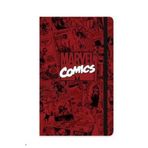 Keskin Color 413701-70 Marvel Lastikli Ciltli 13x21 cm 80 Yaprak Çizgili Not Defteri