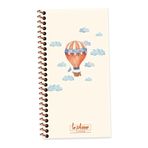 Keskin Color 417999 10X19 cm Düz La Plume Balloon Turuncu Defter