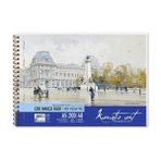 Keskin Color 486003-99 Karatis Art 200 gr A5 40 Yaprak Spiralli Resim Blok Defter
