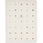 Keskin Color 80 Yaprak Noktalı Beyaz 21 cm Ciltli Defter