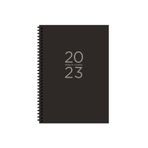 Keskin Color 830501-99 17x24 cm 2024 Siyah Spiralli Günlük Ajanda