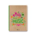 Keskin Color 84633 Defter 12x17 Doodles Spr.100 Yaprak Çizgili 415741-9