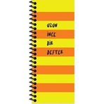 Keskin Color 8x21 Düz Uzun İnce Bir Turuncu Defter