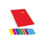 Keskin Color 96 Yaprak Kareli Telli Defter Mavi