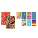 Keskin Color 9'lu Karışık Desenli Elişi Kağıdı