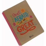 Keskin Color A4 100 Yaprak Çizgili Doodles Sert Kapak Defter