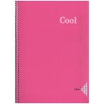 Keskin Color A4 120 Yaprak Kareli Pp Kapak Cool Pembe Spiralli Defter