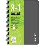 Keskin Color A4 3+1 100 Yaprak Ayraçlı Plastik Kapak Asist Defter