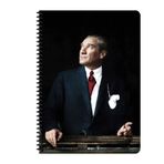 Keskin Color A4 80 Yaprak Çizgili Karton Kapak Atatürk Spiralli Defter