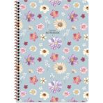 Keskin Color A4 Çizgili Defter Çiçek - Mavi