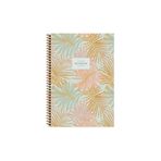 Keskin Color A4 Çizgili La Plume Leaves - Turuncu Defter