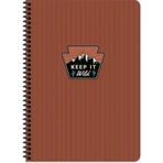 Keskin Color A4 Çizgili Outdoor - Turuncu Defter